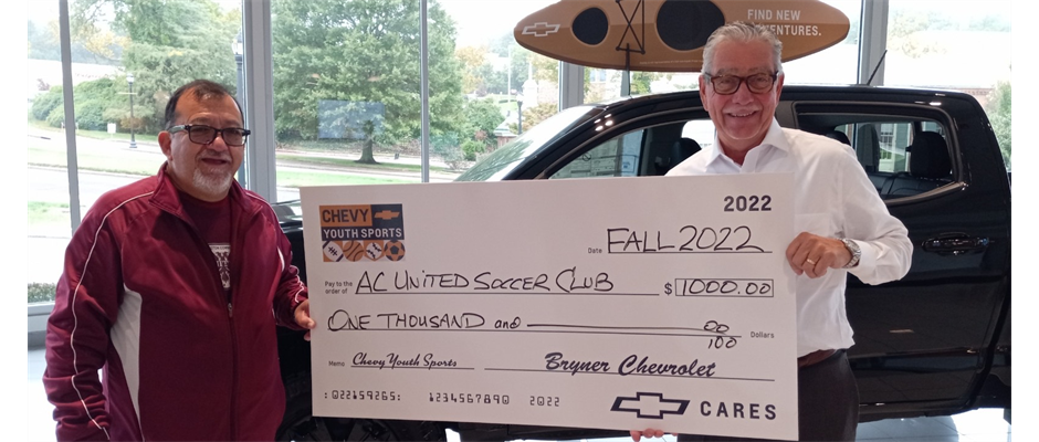 Thanks to Bryner Chevrolet for their Sponsorship