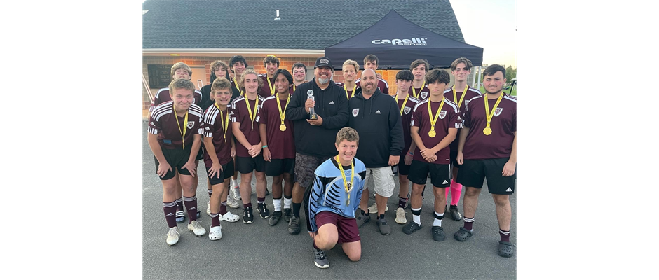 U17 Boys Take First at Jack Walsh Tournament