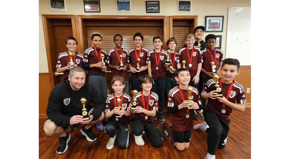 U12 Boys win EDP Mid Atlantic Premier Division