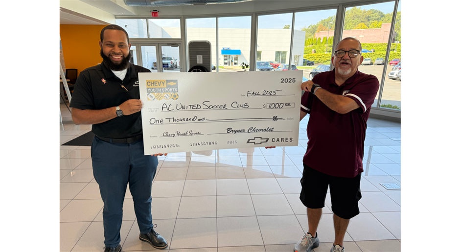 Thanks to Bryner Chevrolet for their Sponsorship